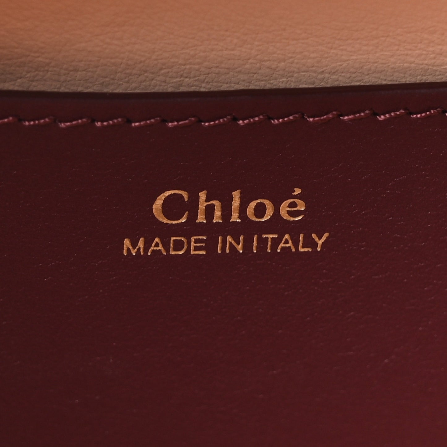 Calfskin Small Joyce Burgundy