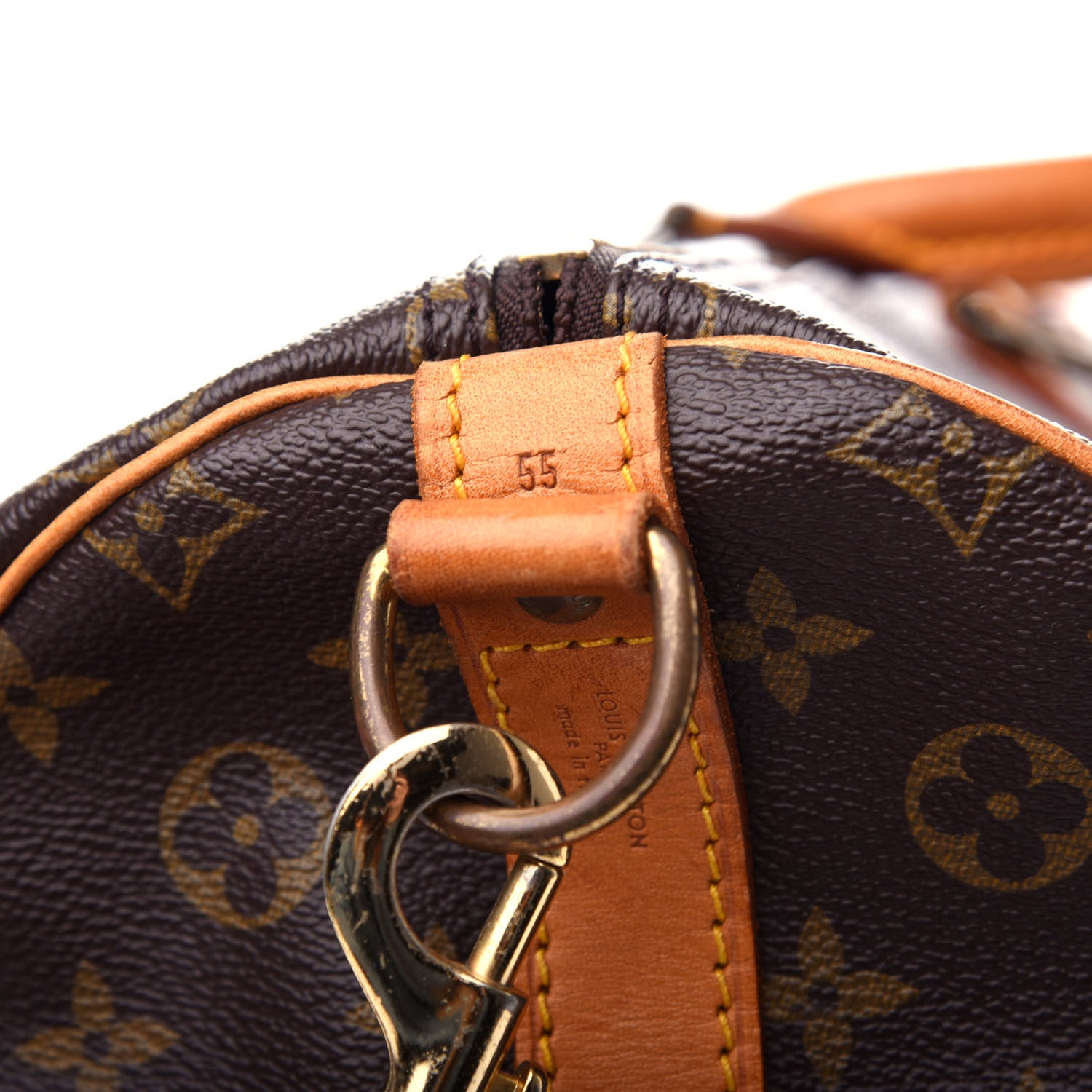 Louis Vuitton Monogram Keepall Bandouliere 55 6 of 11