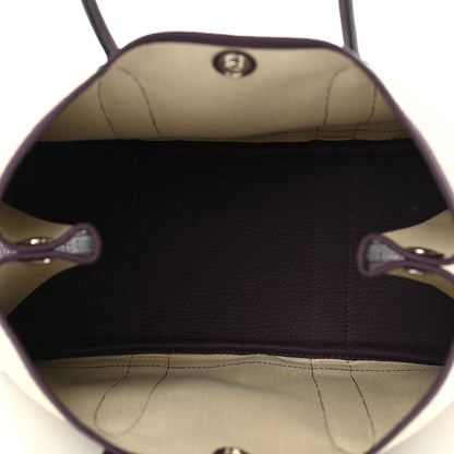Hermes Toile Militaire Negonda Garden Party 30 TPM Beton Cassis 5 of 11