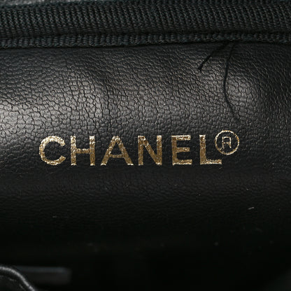 Chanel Lambskin Vanity Cosmetic Case Black 6 of 11