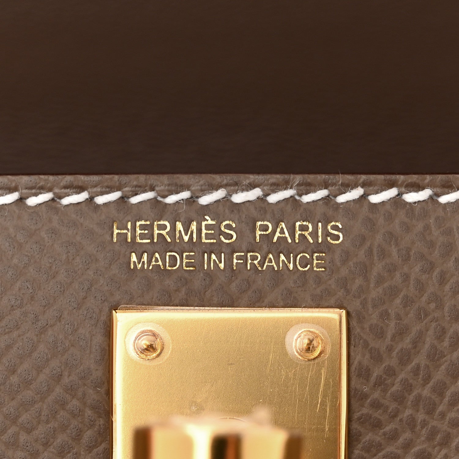 Hermes Epsom Mini Kelly Sellier 20 Etoupe 6 of 11