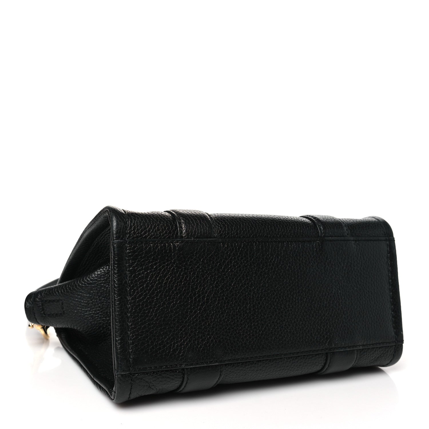 Marc Jacobs Grained Calfskin Small The Tote Bag Black 4 of 9