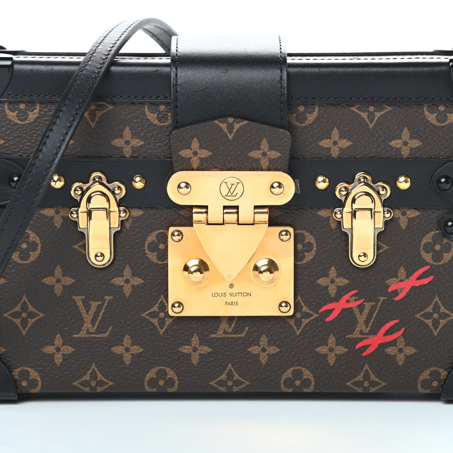 Monogram Petite Malle Black