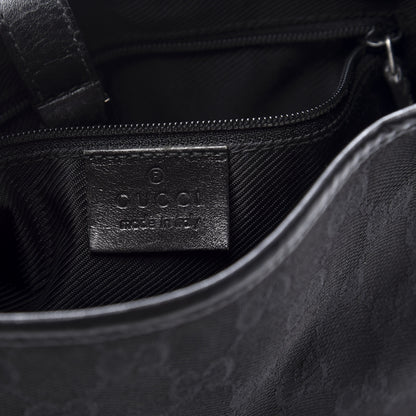 Gucci Monogram Small Jackie O Hobo Black 5 of 9