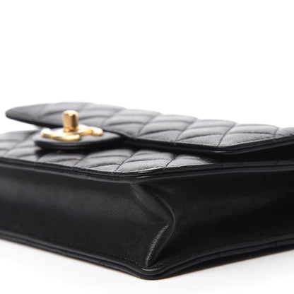 Chanel Lambskin Quilted Small Chic Pearls Flap Black 7 of 11