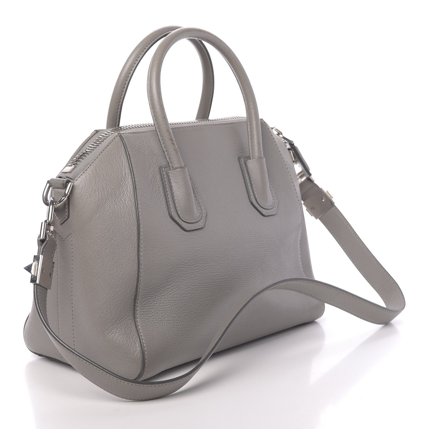 Givenchy Sugar Goatskin Small Antigona Pearl Grey 4 of 16