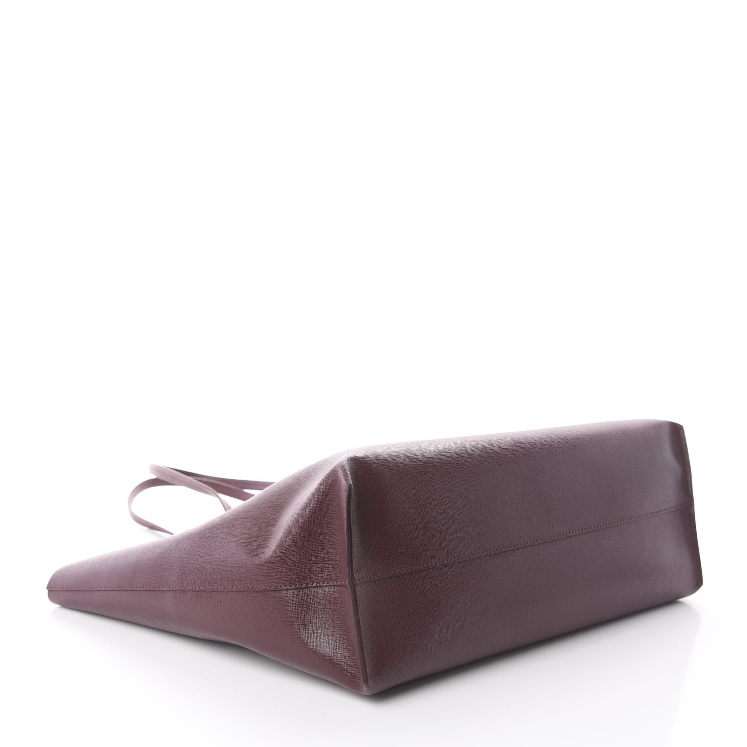 Versace Saffiano Palazzo Medusa Tote Burgundy 3 of 8