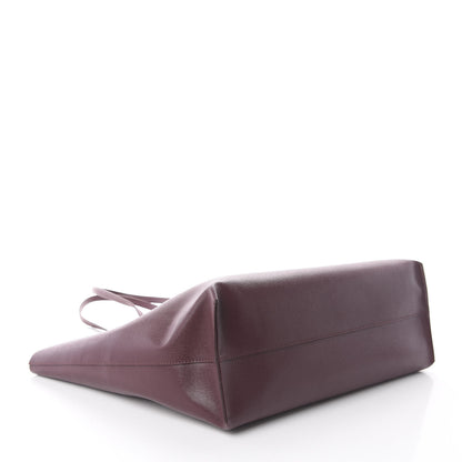 Versace Saffiano Palazzo Medusa Tote Burgundy 3 of 8