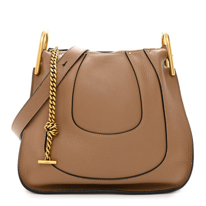 Chloe Grained Calfskin Small Hayley Hobo Nut 1 of 11