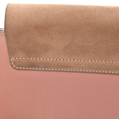 Chloe Suede Calfskin Small Faye Shoulder Bag Blushy Pink 16 of 17