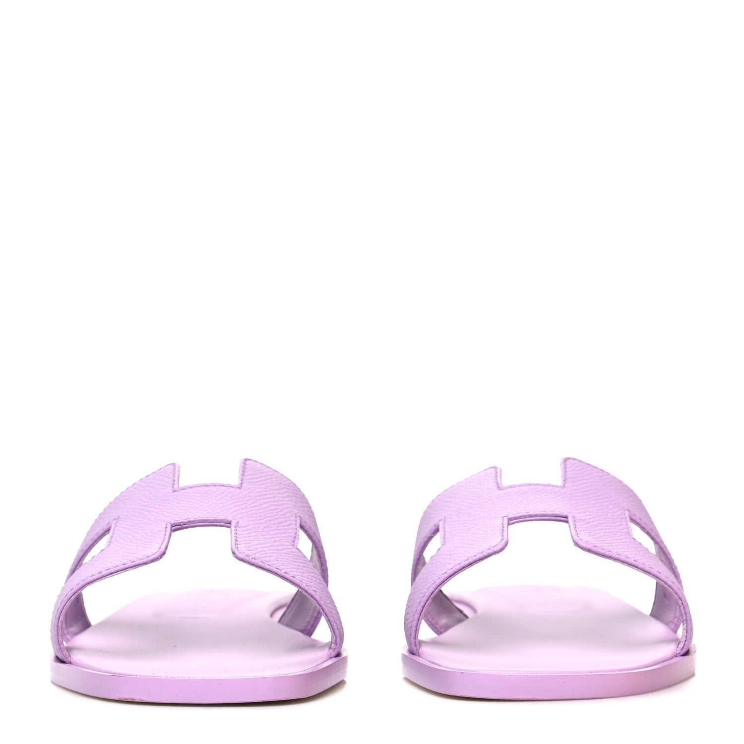 Hermes Epsom Oran Sandals 36 Violet Amethyste 2 of 9