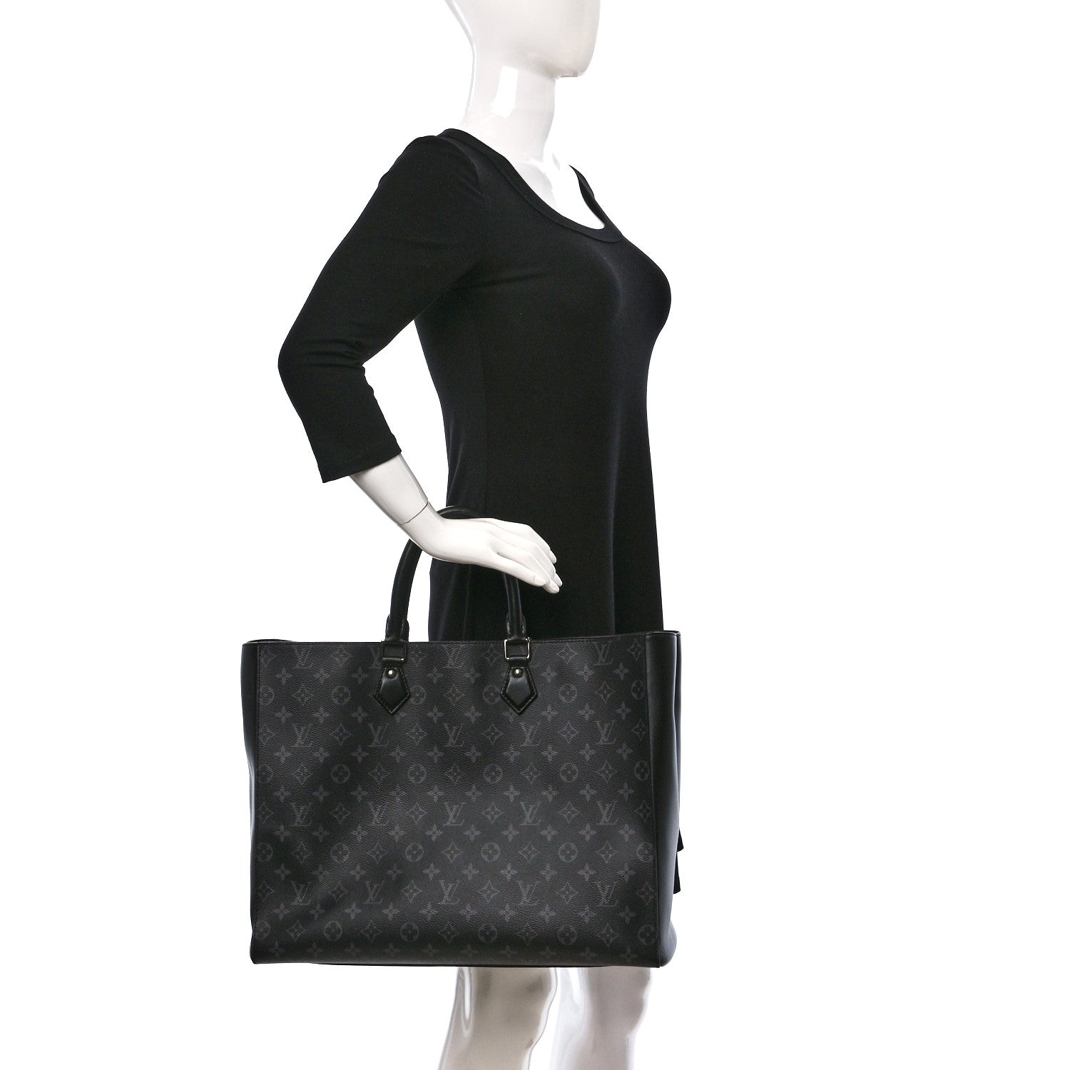 Louis Vuitton Monogram Eclipse Grand Sac 3 of 9