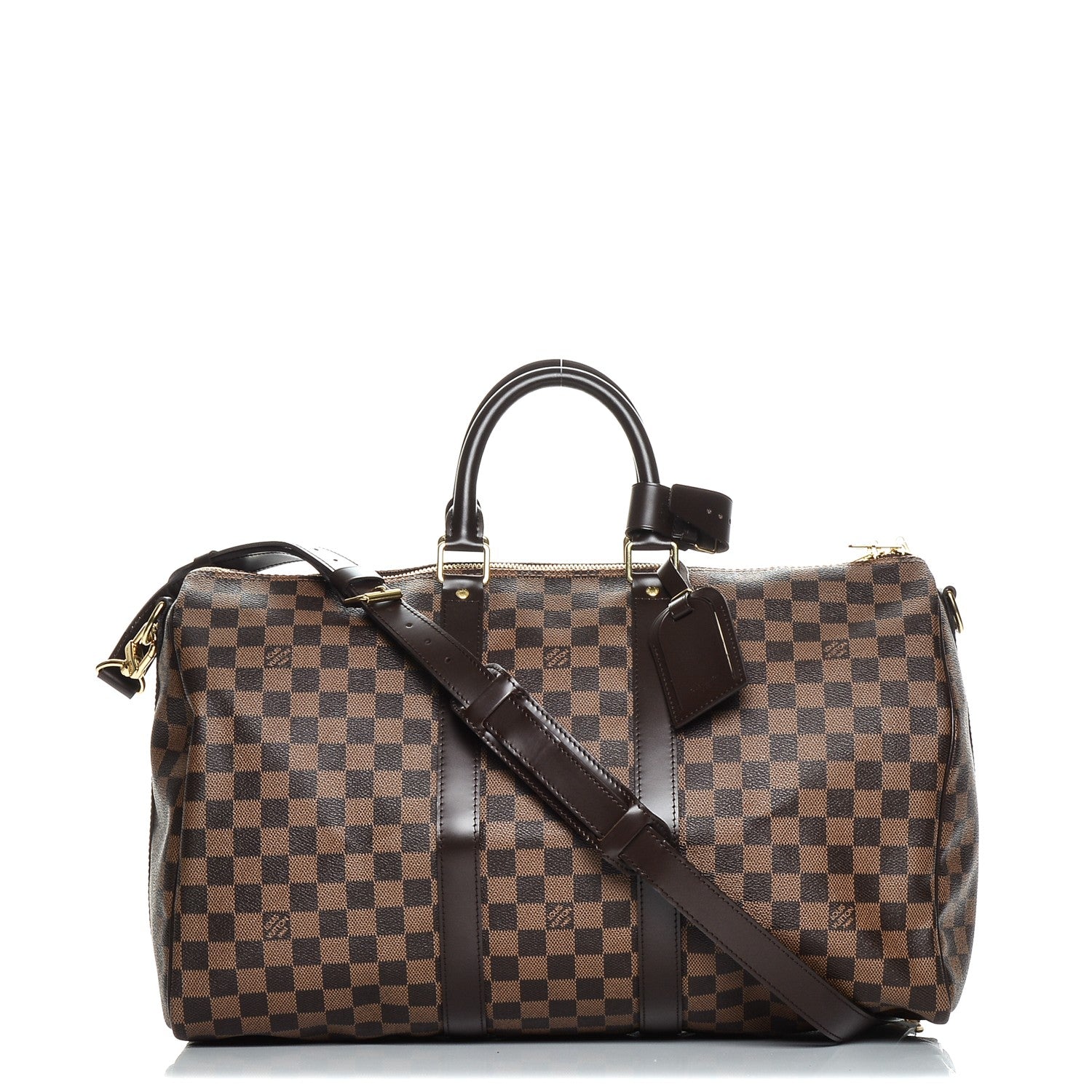 Louis Vuitton Damier Ebene Keepall Bandouliere 45 1 of 7