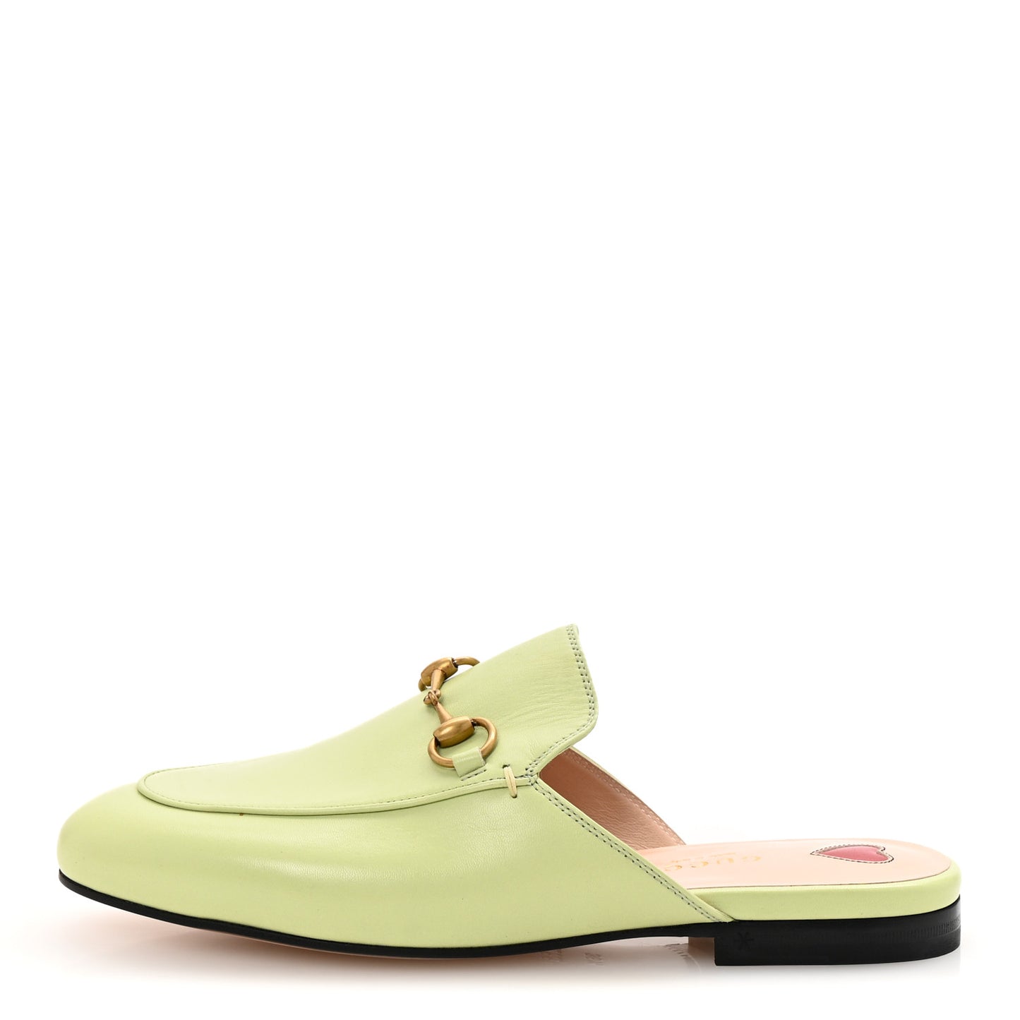 Malaga Kid Womens Princetown Slippers 36.5 Pistachio Green