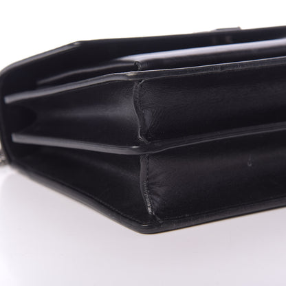 Saint Laurent Calfskin Medium Monogram Sunset Black 10 of 19