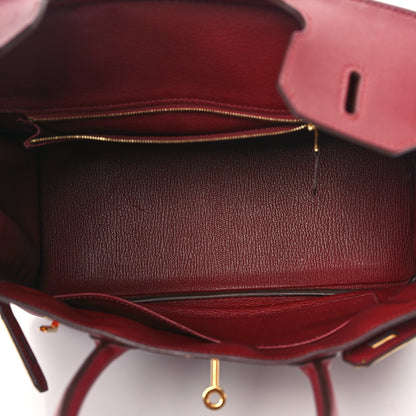 Hermes Veau Jonathan Birkin 30 Rouge Vif 5 of 10