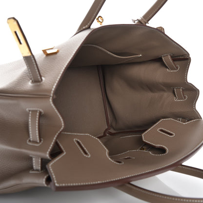 Hermes Togo Birkin 35 Etoupe 7 of 29