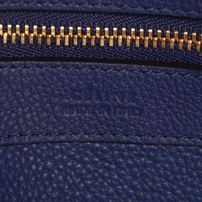 Celine Soft Grained Calfskin Medium Belt Cabas Phantom Indigo 6 of 7