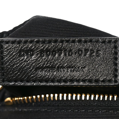 Saint Laurent Grained Lambskin Medium Calypso Dark Currant 7 of 10