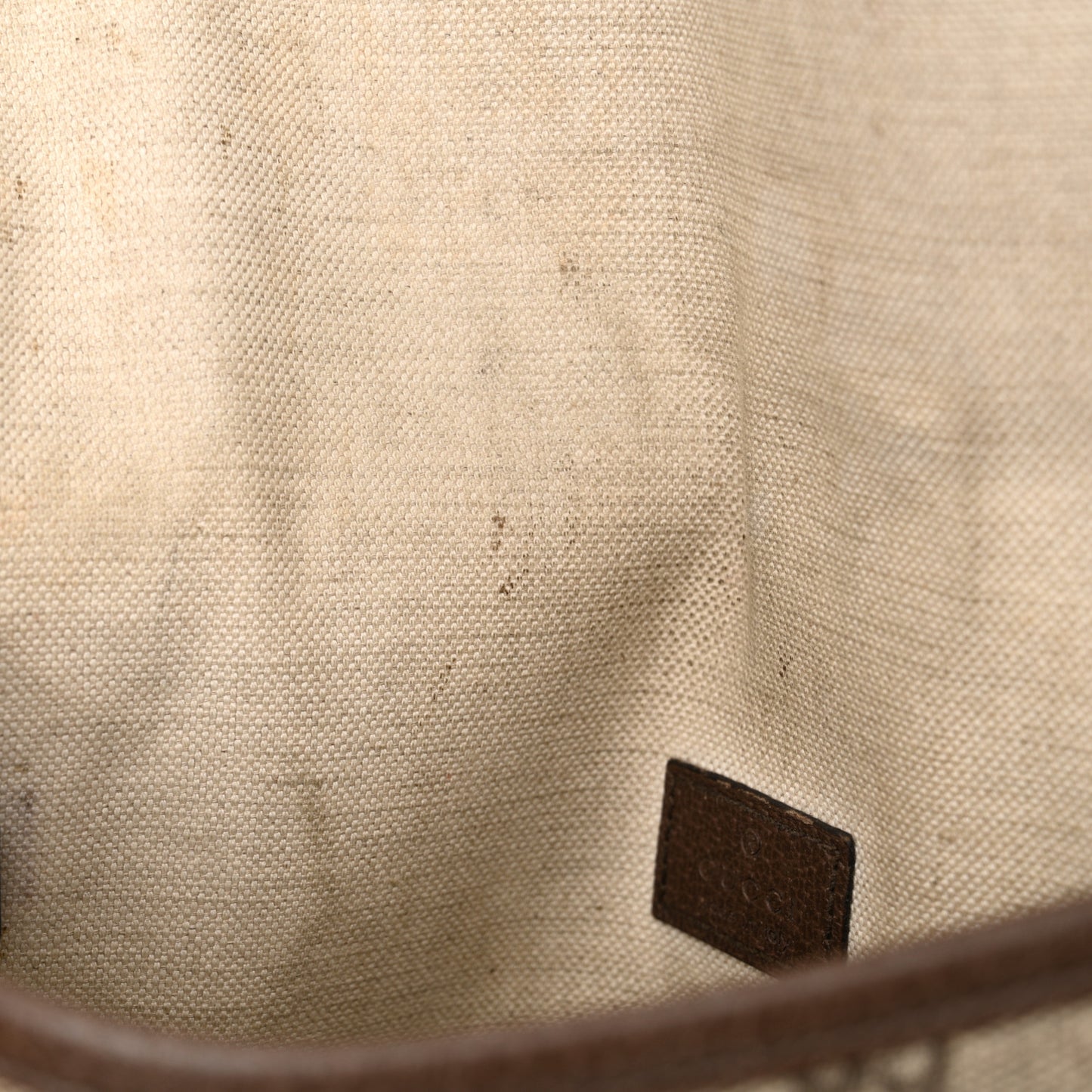 GG Supreme Monogram Web Medium Neo Vintage Flap Messenger Bag Beige New Acero