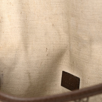 Gucci GG Supreme Monogram Web Medium Neo Vintage Flap Messenger Bag Beige New Acero 13 of 21
