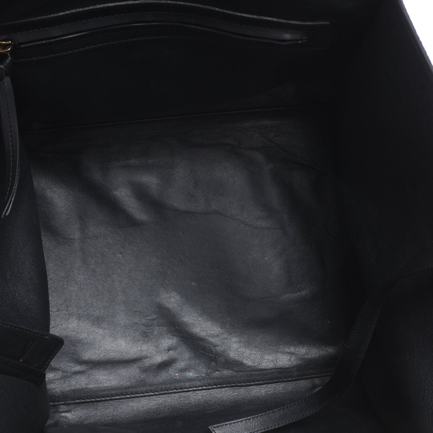 Celine Suede Medium Phantom Luggage Black 5 of 7