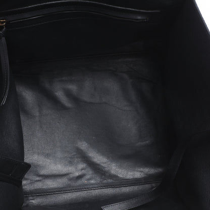 Celine Suede Medium Phantom Luggage Black 5 of 7