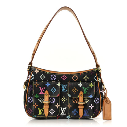 Louis Vuitton Monogram Multicolor Lodge PM Black 1 of 8