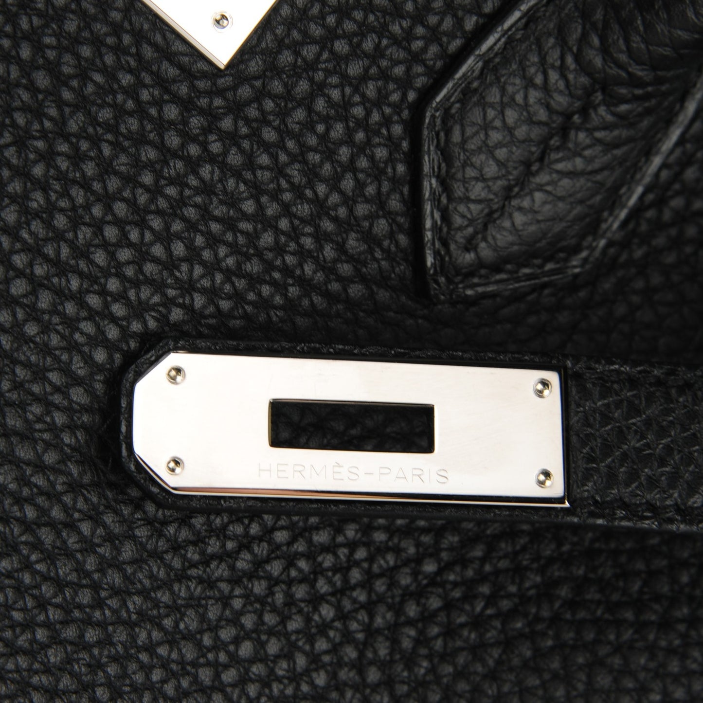 Taurillon Clemence Birkin 30 Black