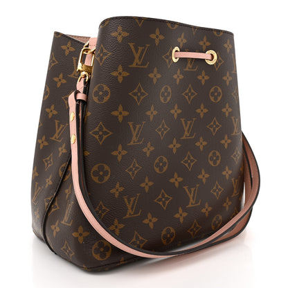 Louis Vuitton Monogram Neonoe MM Rose Poudre 3 of 14