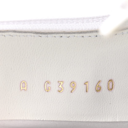 Chanel Lambskin Logo Ankle Boots 37.5 White 8 of 12