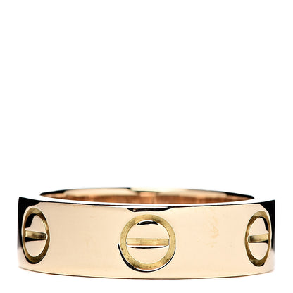 Cartier 18K Yellow Gold 5.5mm LOVE Ring 51 5.75 1 of 5