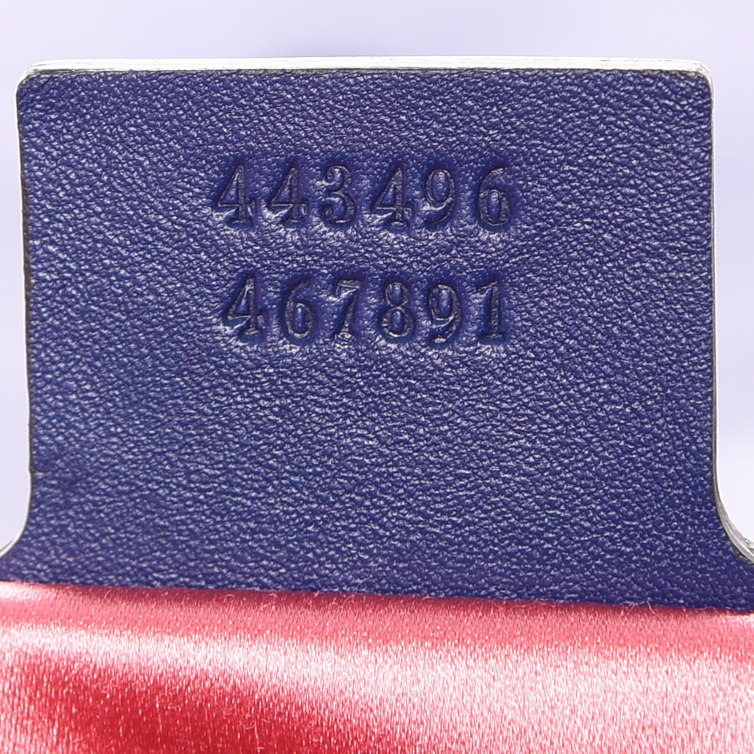 Gucci Velvet Matelasse Medium GG Marmont Shoulder Bag Cobalt Blue 8 of 8