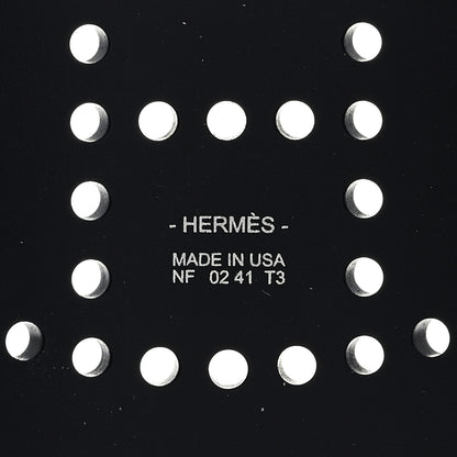 Hermes Aluminium Evelyne Sunset Cuff Bracelet T3 Black 3 of 3