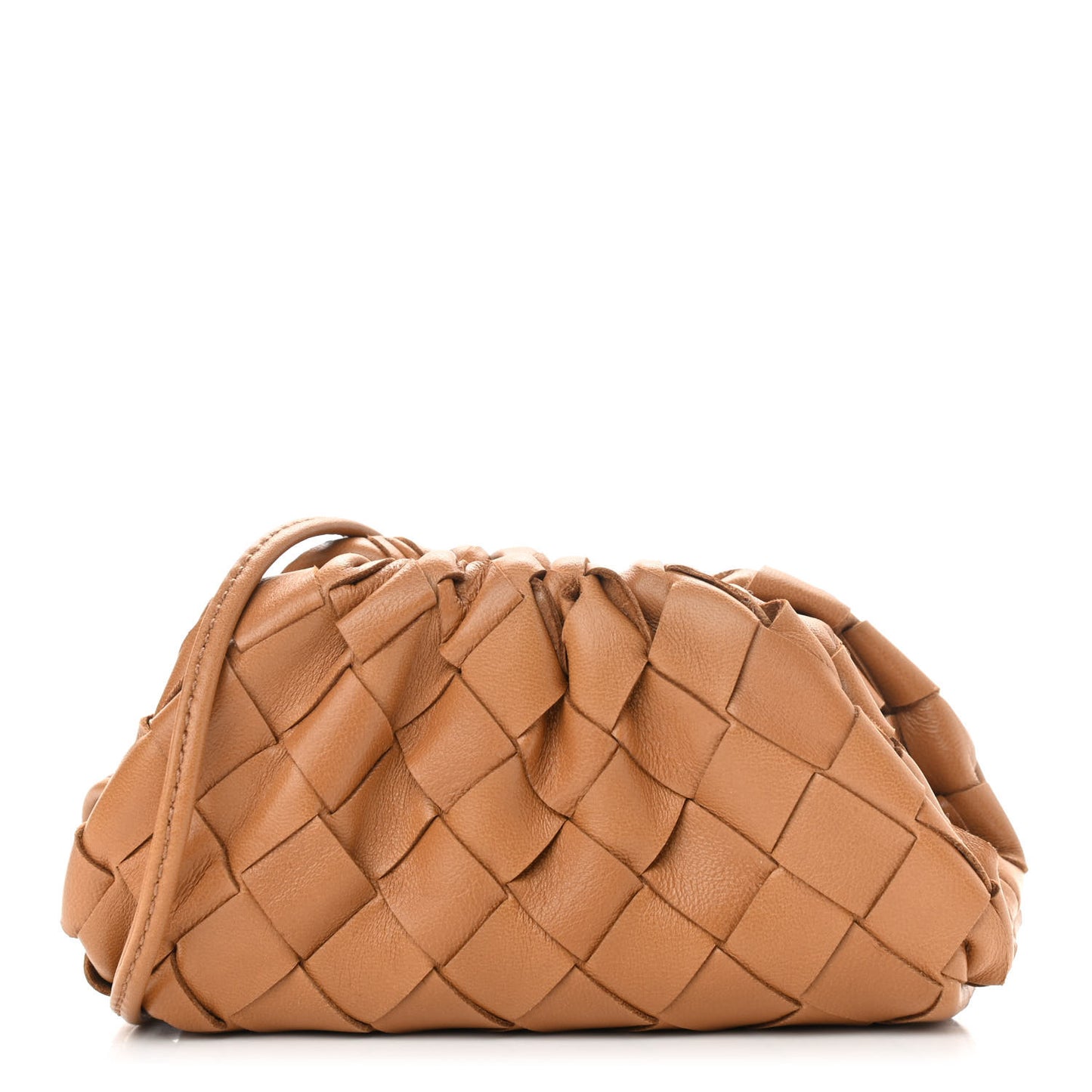 Nappa Intrecciato Coin Purse Carmel