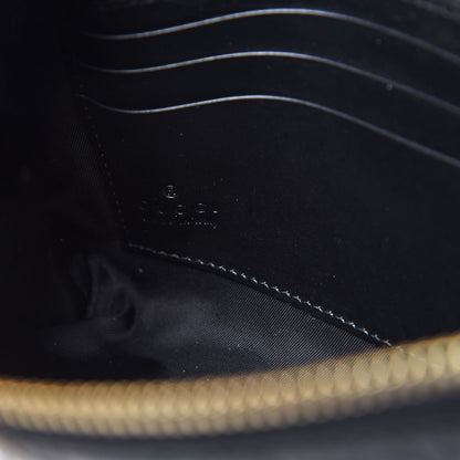 Gucci Guccissima Signature Wrist Wallet Black 8 of 8