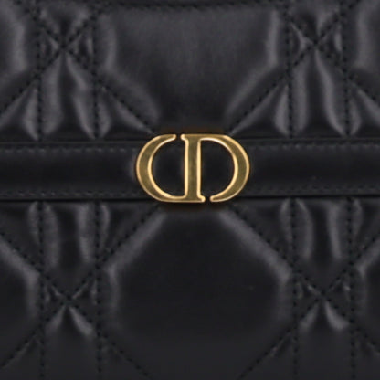 Christian Dior Calfskin Macrocannage Miss Caro Mini Hobo Bag Black 8 of 10