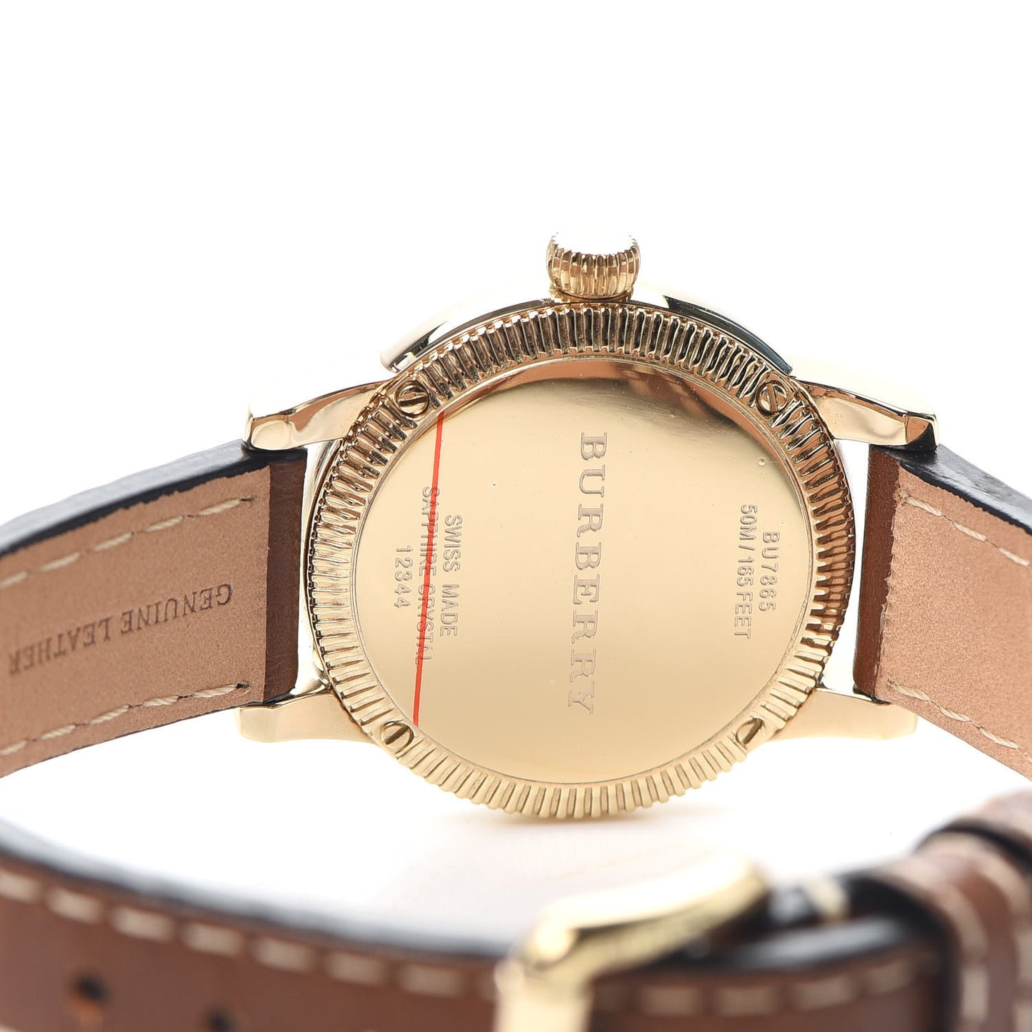 Stainless Steel Calfskin 30mm Utilitarian Quartz Watch BU7865