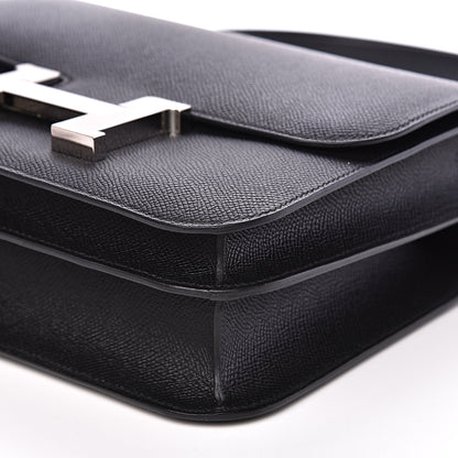 Hermes Epsom Constance 24 Black 7 of 10
