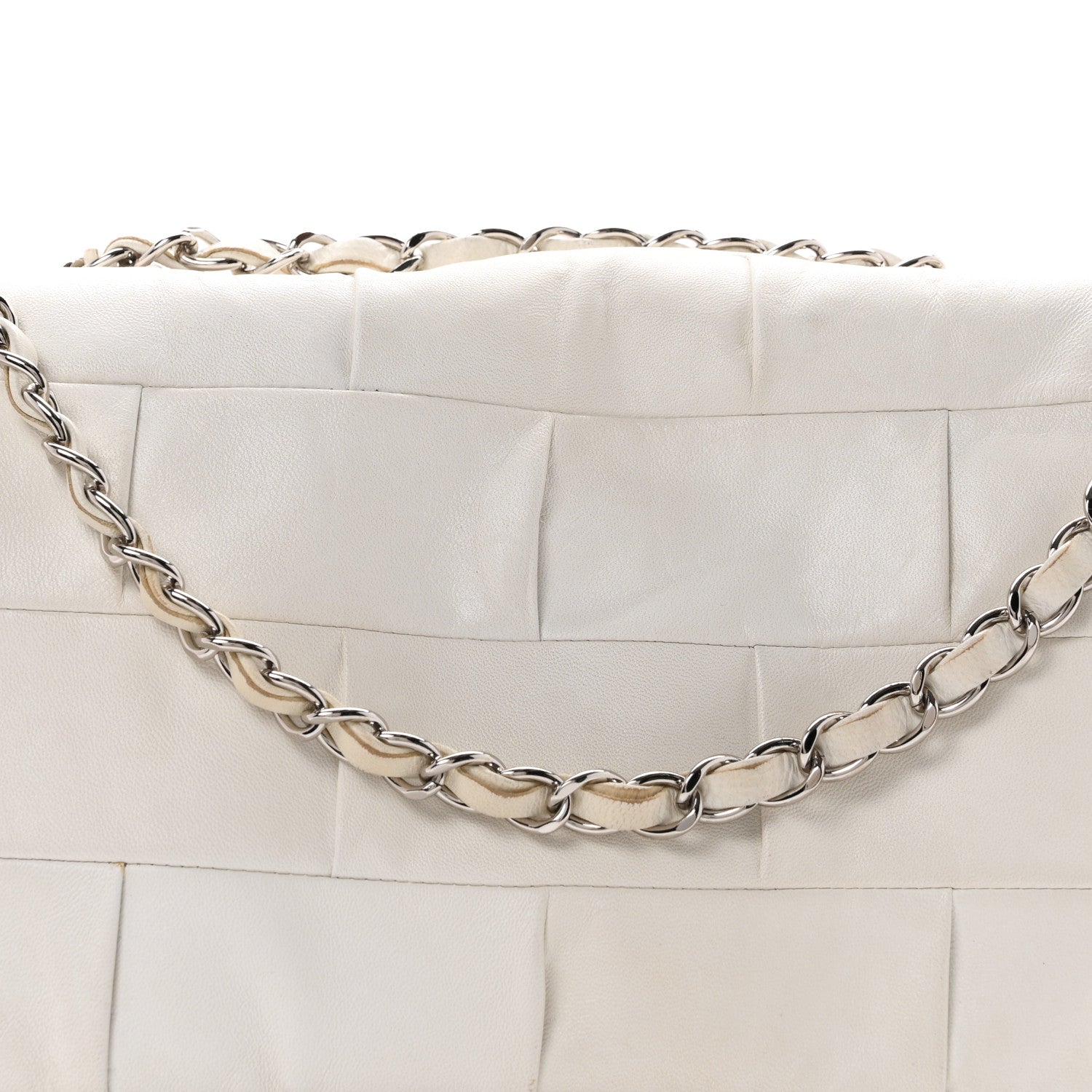 Chanel Lambskin Igloo Single Flap White 8 of 11