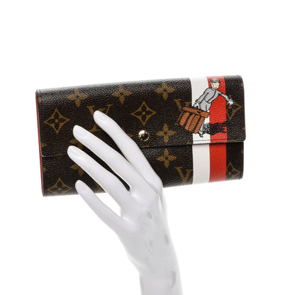 Louis Vuitton Monogram Groom Sarah Wallet 2 of 6
