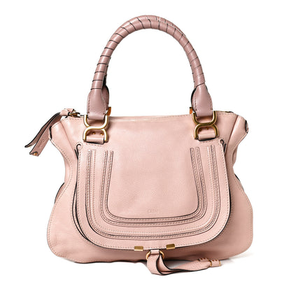 Chloe Calfskin Medium Marcie Satchel Blush Nude 1 of 14