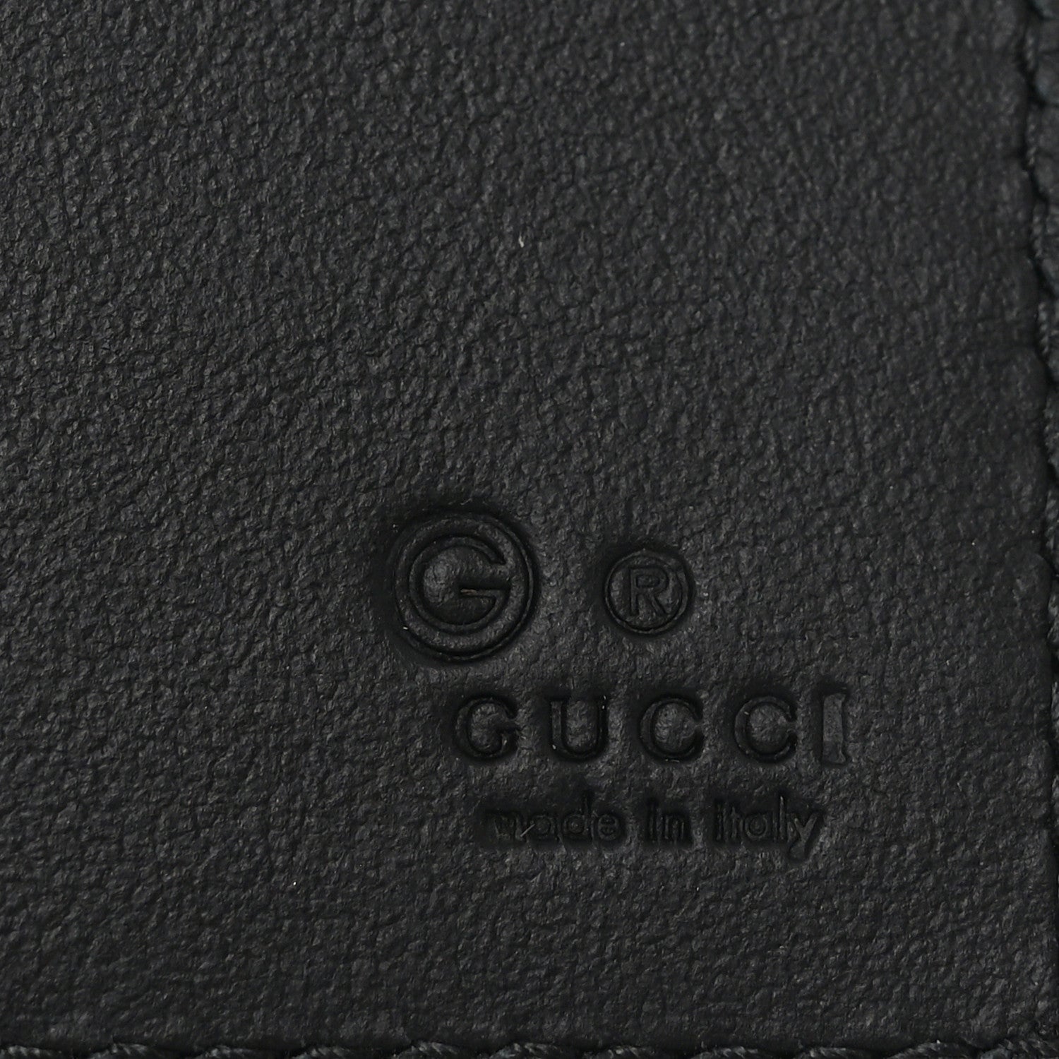 Gucci Microguccissima Bi-Fold Wallet Black 6 of 7