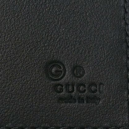 Gucci Microguccissima Bi-Fold Wallet Black 6 of 7