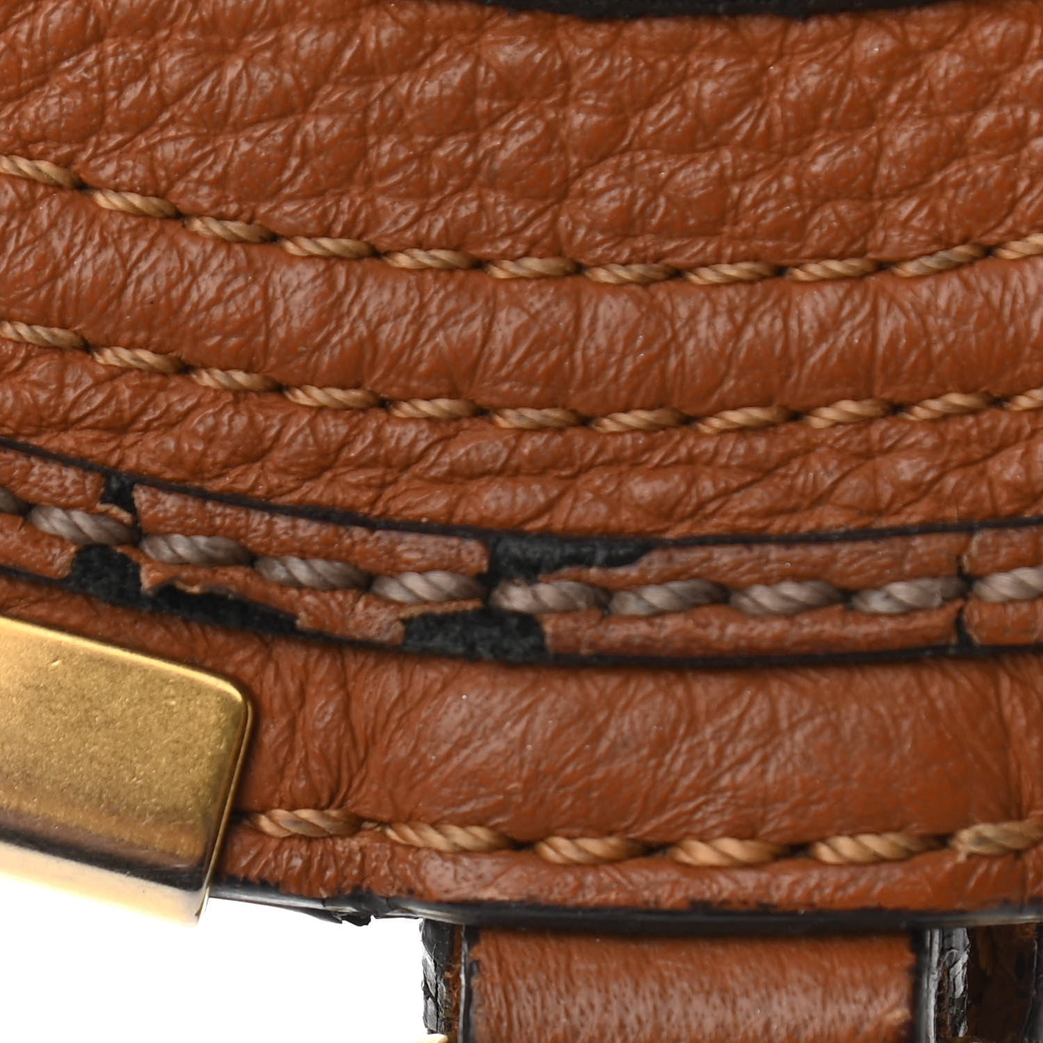 Chloe Calfskin Mini Marcie Round Crossbody Bag Tan 18 of 20