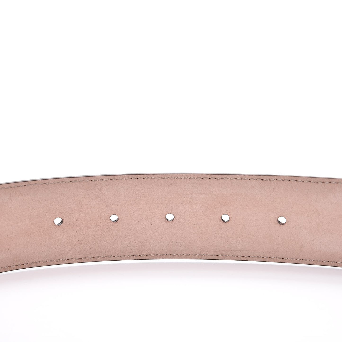 Guccissima Signature Interlocking G 40mm Belt 85 34 Cocoa