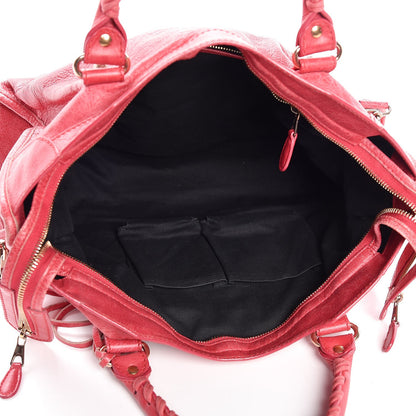 Balenciaga Agneau Giant 12 Rose Gold Hardware City Rose Thulian 5 of 16