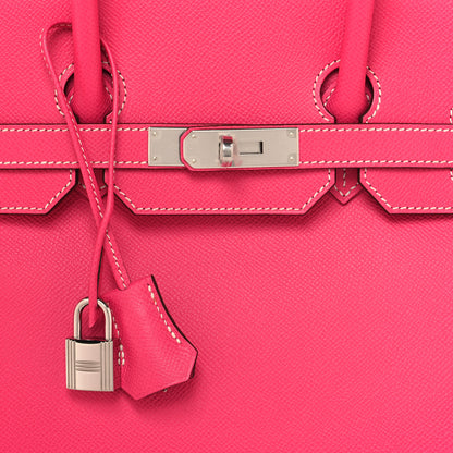 Hermes Epsom Birkin 35 Rose Tyrien 8 of 13