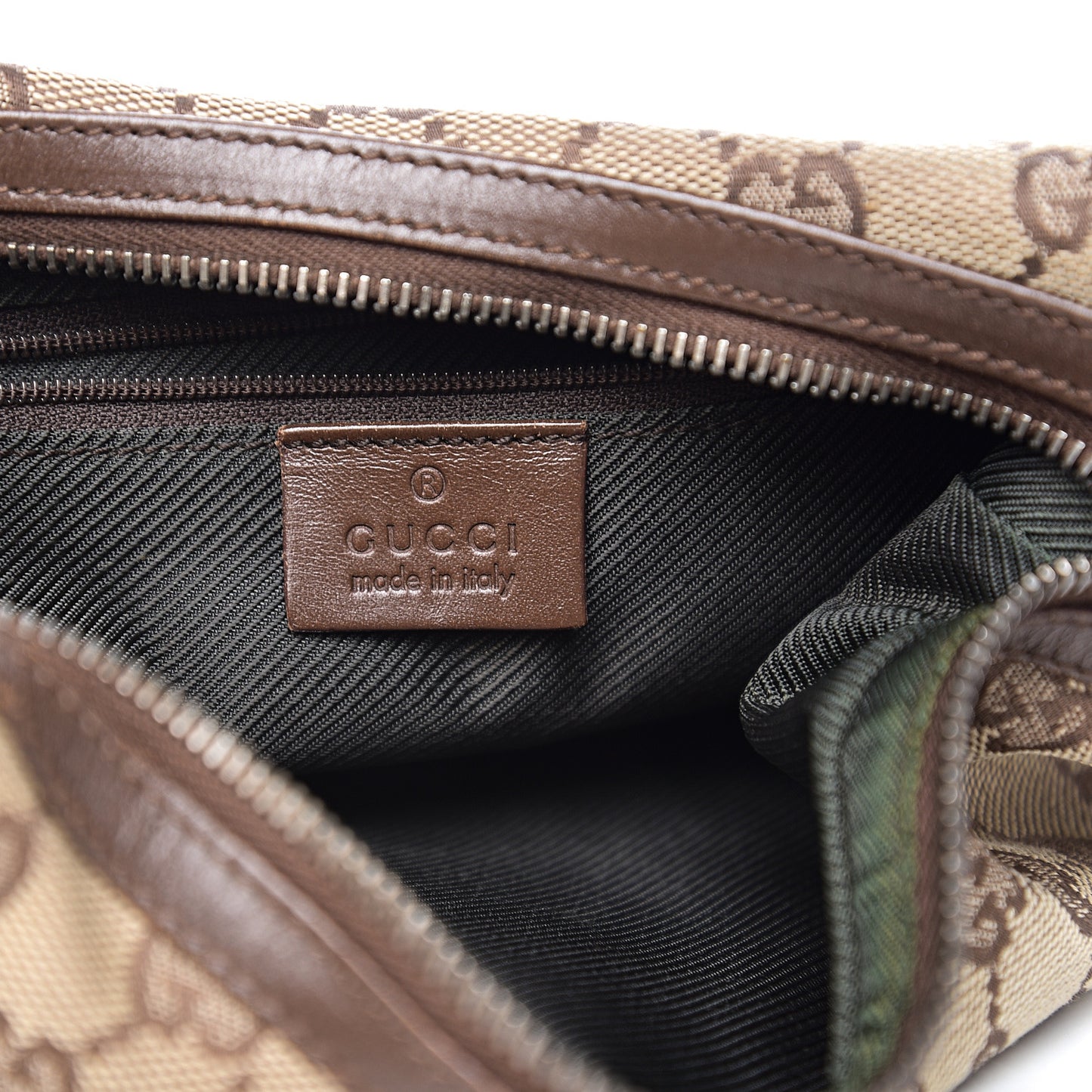 Monogram GG Small Clasp Hobo Brown