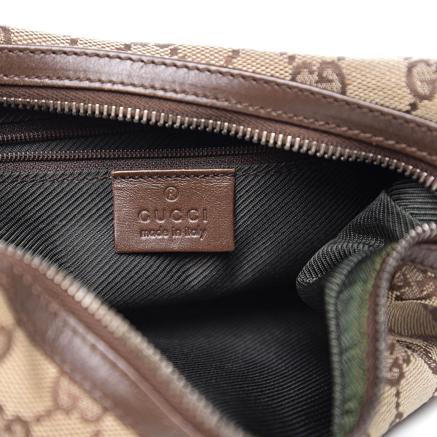 Gucci Monogram GG Small Clasp Hobo Brown 5 of 15